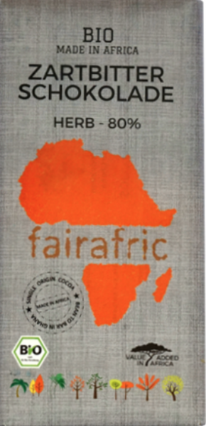 Zartbitter Schokolade herb 80%