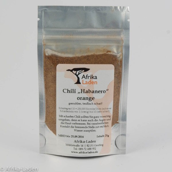 Chili "Habanero" orange