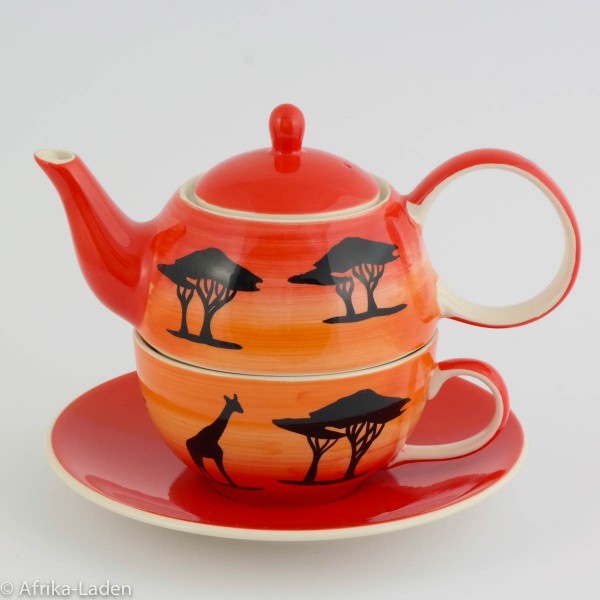 Tea for one Set "Afrika"
